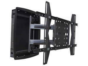 Monoprice Recessed Full-Motion Articulating TV Wall Mount Bracket - TVs 42in to 63in, Max Weight 200lbs, Extension Range of 3.94in to 25.0in, VESA Patterns Up to 800x500