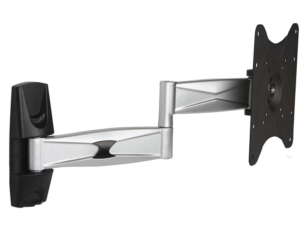 Monoprice Full-Motion Articulating TV Wall Mount Bracket For TVs Up to 106.7cm, Max Weight 25Kg, Extension Range of 5.5cm to 44cm, VESA Up to 200x200, Rotating , Works With Concrete & Brick