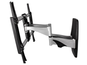 Monoprice Full-Motion Articulating TV Wall Mount Bracket For TVs Up to 177.8cm, Max Weight 45Kg, Extends from 5cm to 44.45cm, VESA Up to 600x400, Rotating , Concrete & Brick, UL Certified