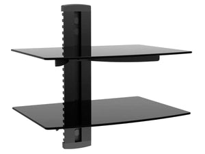 Monoprice 2 Shelf Wall Mount Bracket for TV Components