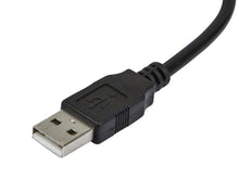 Load image into Gallery viewer, Monoprice PS/2 Keyboard/Mouse to USB Converter Adapter  Black