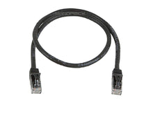 Load image into Gallery viewer, Monoprice Flexboot Cat5e Ethernet Patch Cable - Snagless RJ45  Stranded  350Mhz  UTP  Pure Bare Copper Wire  24AWG  2ft  Black