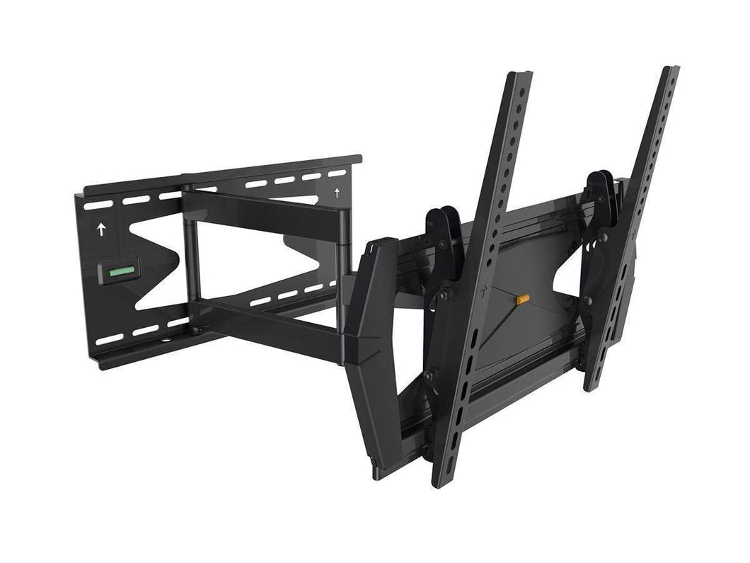 Monoprice Full-Motion Articulating TV Wall Mount Bracket TVs 32in to 55in  Max Weight 99lbs  Extends 3.0in to 21.6in  VESA Up to 400x400  Rotates   Security Brackets  Concrete & Brick  UL Certified