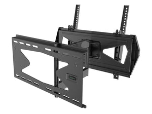 Monoprice Full-Motion Articulating TV Wall Mount Bracket For TVs Up to 139.7cm, Max Weight 45cm, Extends 7.62cm to 54.86cm, VESA Up to 400x400, Rotates, Security Brackets, Concrete & Brick UL Certified