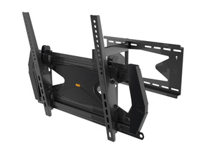 Monoprice Full-Motion Articulating TV Wall Mount Bracket For TVs Up to 139.7cm, Max Weight 45cm, Extends 7.62cm to 54.86cm, VESA Up to 400x400, Rotates, Security Brackets, Concrete & Brick UL Certified