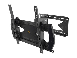 Monoprice Full-Motion Articulating TV Wall Mount Bracket TVs 32in to 55in  Max Weight 99lbs  Extends 3.0in to 21.6in  VESA Up to 400x400  Rotates   Security Brackets  Concrete & Brick  UL Certified