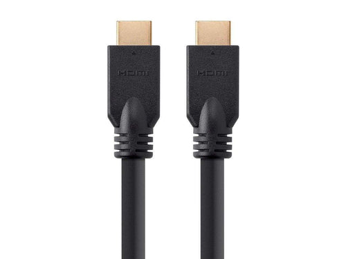 Monoprice Commercial Series High Speed HDMI Cable - 4K @ 60Hz, HDR, 18Gbps, YUV 4:4:4, 26AWG, CL2, 15ft, Black- No Logo