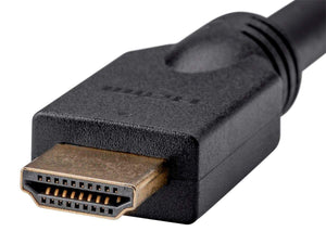 Monoprice Commercial Series High Speed HDMI Cable - 4K @ 60Hz, HDR, 18Gbps, YUV 4:4:4, 26AWG, CL2, 15ft, Black- No Logo