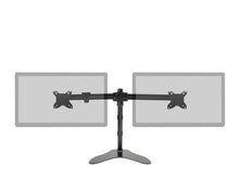 Load image into Gallery viewer, Dual Monitor Free Standing Desk Mount 15in - 30in