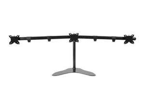 Triple Monitor Free Standing Desk Mount 15in - 30in