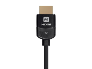 Monoprice DynamicView Active High Speed HDMI Cable - 4K @ 60Hz, HDR, 18Gbps, 30AWG,  Black