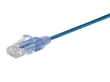 Load image into Gallery viewer, Monoprice Cat6A Ethernet Patch Cable - Network Internet Cord - Black (10-Pack) RJ45, Stranded, 550Mhz, UTP, Pure Bare Copper Wire, 10G, 30AWG - SlimRun Series