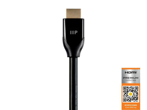 Certified Premium High Speed HDMI Cable (2 pack) - 4K @ 60Hz, HDR, 18Gbps