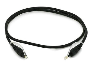 Monoprice S/PDIF Digital Optical Audio Cable, Toslink to Mini Toslink, 12ft