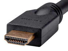 Load image into Gallery viewer, Monoprice Commercial Series High Speed HDMI Cable - 1080p @ 60Hz, 10.2Gbps, 24AWG, CL2, 50ft, Black - No Logo