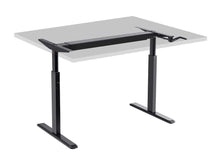 Load image into Gallery viewer, Workstream by Monoprice Sit-Stand Height Adjustable Table Desk Frame Workstation  Manual Crank