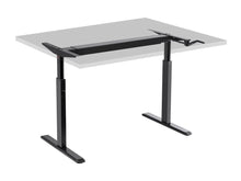 Load image into Gallery viewer, Sit-Stand Height Adjustable Desk Frame Workstation, Manual Crank