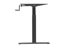 Load image into Gallery viewer, Sit-Stand Height Adjustable Desk Frame Workstation, Manual Crank