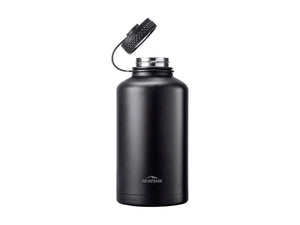 Pure Outdoor by Monoprice Vacuum Sealed 64 fl. oz. Wide-Mouth Growler  Black