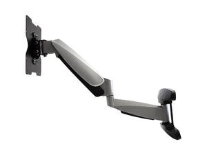 Monoprice Full-Motion Articulating TV Wall Mount Bracket For TVs Up to 106.7cm, Max Weight 20Kg, Extension Range of 5.8cm to 59.4cm, VESA Patterns Up to 200x200, Rotating - Smooth Series