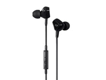 Load image into Gallery viewer, Triple XXX Triple Driver Earbuds Headphones w/ In-line Mic and 1-button Control