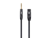 Load image into Gallery viewer, Stage Right by Monoprice 6ft XLR Male to 1/4inch TRS Male 16AWG Cable (Gold Plated)