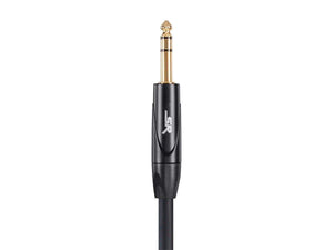 Stage Right by Monoprice 6ft XLR Male to 1/4inch TRS Male 16AWG Cable (Gold Plated)