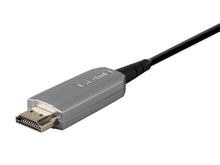 Load image into Gallery viewer, Monoprice SlimRun AV HDR High Speed Cable for HDMI-Enabled Devices - 4K @ 60Hz, HDR, 18Gbps, Fiber Optic, AOC, Black