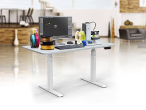 Sit-Stand Dual-Motor Height Adjustable Desk Frame, Electric