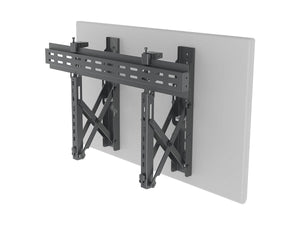 Monoprice TV Wall Mount Bracket - Specialty Menu Board With Push-to-Pop-Out, Max Weight 45Kg, Extension Range of 6.1cm to 20.32cm,VESA Patterns Up to 600x400 Security Brackets - Entegrade Series