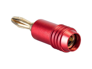 Monoprice Speaker Banana Plug (10 Pair)- Corrosion Resistant, 24k Gold Plated Connectors - Affinity Series