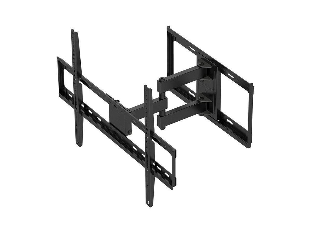 Monoprice Titan Series Full-Motion Articulating TV Wall Mount Bracket - For TVs Up to 70in  Max Weight 77lbs  VESA Patterns Up to 600x400  Rotating