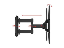 Load image into Gallery viewer, Monoprice Titan Series Full-Motion Articulating TV Wall Mount Bracket - For TVs Up to 70in  Max Weight 77lbs  VESA Patterns Up to 600x400  Rotating