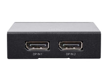 Load image into Gallery viewer, Monoprice 2x1 DisplayPort Switch  4K@60Hz  21.6Gbps