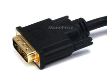 Load image into Gallery viewer, Monoprice 3ft 28AWG High Speed HDMI to Adapter DVI Cable with Ferrite Cores  Black