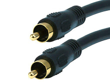 Load image into Gallery viewer, Monoprice 3ft Coaxial Audio/Video RCA Cable M/M RG59U 75ohm (for S/PDIF  Digital Coax  Subwoofer &amp; Composite Video)