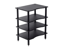 Load image into Gallery viewer, Monolith by Monoprice 4 Tier Audio Stand (Black)