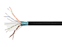 Load image into Gallery viewer, Monoprice Entegrade Series 1000FT Cat6A 650MHz F/UTP Solid, CMP Plenum-Rated (CMP), 23AWG, Bulk Bare Copper Ethernet Network Cable, 10G, Black