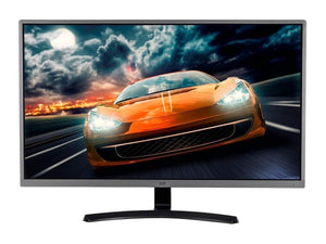 81cm 4K HDR IPS Ultra Slim Desktop Monitor, Gun Metal with Slim Bezel