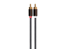 Load image into Gallery viewer, Monoprice Onyx Series Auxiliary 3.5mm Stereo Male to RCA Male Cable (Gold Plated)  6ft