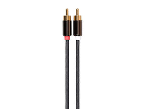 Monoprice Onyx Series Auxiliary 3.5mm Stereo Male to RCA Male Cable (Gold Plated)  6ft