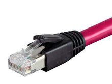 Load image into Gallery viewer, Monoprice Entegrade Series Cat8 24AWG S/FTP Ethernet Network Cable  2GHz  40G  1ft Purple