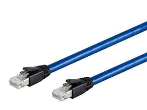 Monoprice Entegrade Series Cat8 24AWG S/FTP Ethernet Network Cable  2GHz  40G  2ft Black