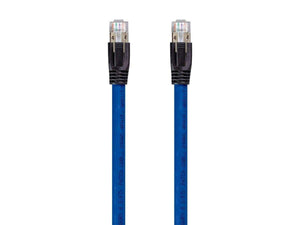 Monoprice Entegrade Series Cat8 24AWG S/FTP Ethernet Network Cable  2GHz  40G  3ft Blue