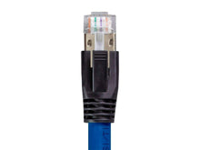 Load image into Gallery viewer, Monoprice Entegrade Series Cat8 24AWG S/FTP Ethernet Network Cable  2GHz  40G  3ft Blue