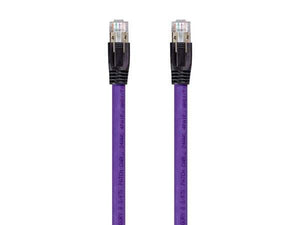 Monoprice Entegrade Series Cat8 24AWG S/FTP Ethernet Network Cable  2GHz  40G  3ft Blue