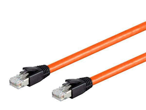 Monoprice Entegrade Series Cat8 24AWG S/FTP Ethernet Network Cable  2GHz  40G  5ft Black