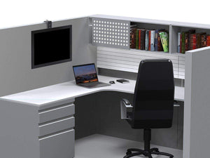 Workstream by Monoprice Cubicle Flat Panel Monitor Mount