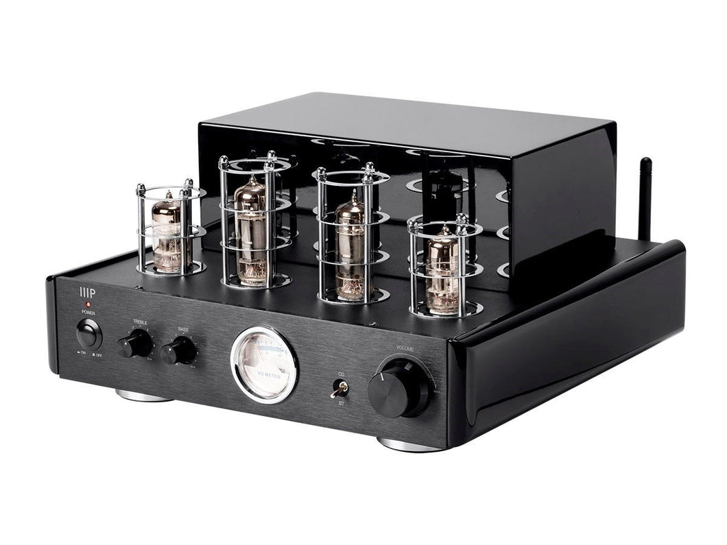 Monoprice 50 Watt Stereo Hybrid Tube Amplifier with Bluetooth & Line Output