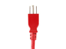 Load image into Gallery viewer, Monoprice 6ft 18AWG Red Power Cord Cable with 3 Conductor PC Power Connector Socket  10A (NEMA 5-15P to IEC 60320 C13)